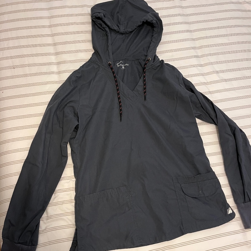 Scrub Hoodie Top